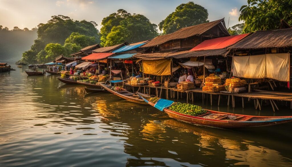 Bandung floating market experience