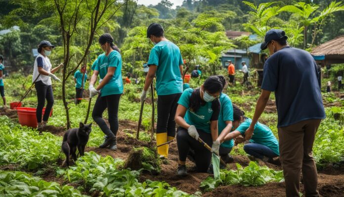 Bandung volunteer opportunities at animal shelters or environmental initiatives