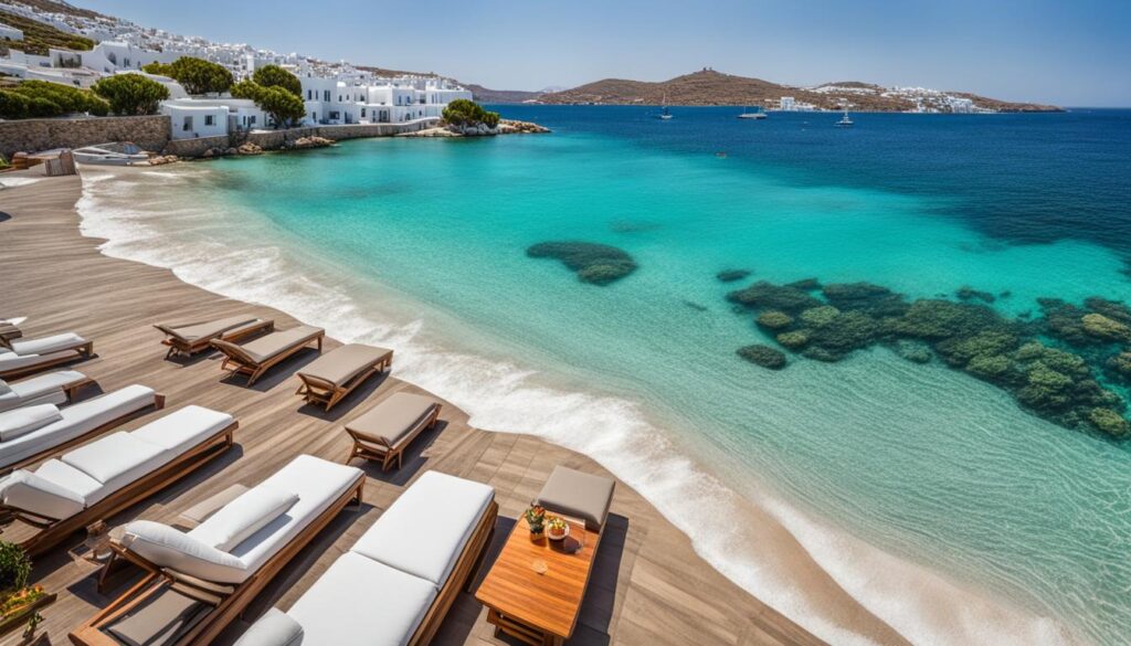 Beachfront Hotels in Mykonos