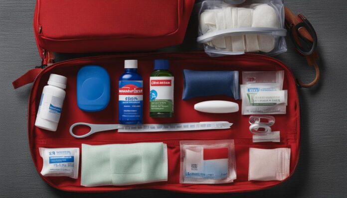 Building a travel first-aid kit