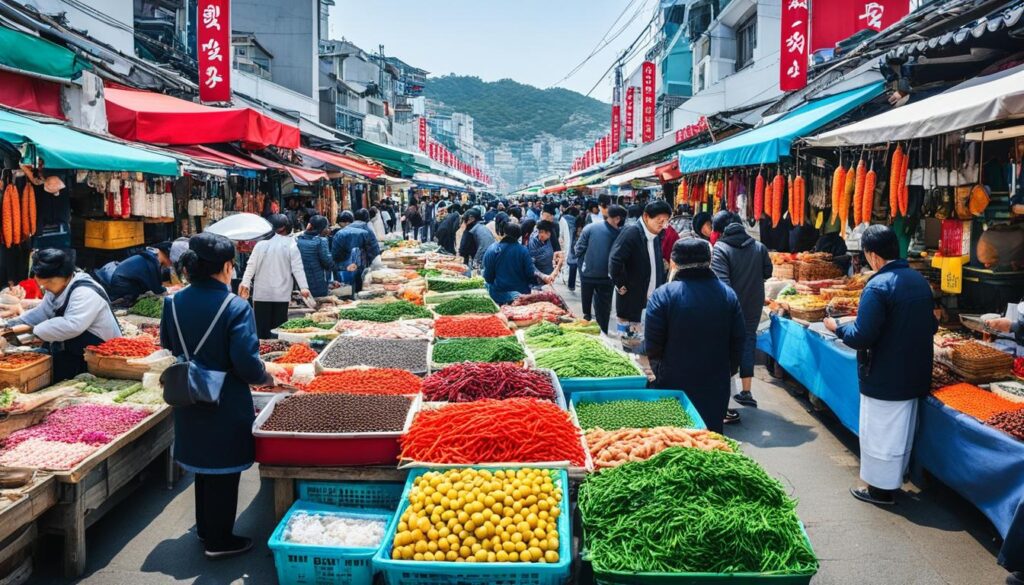 Busan traditional market