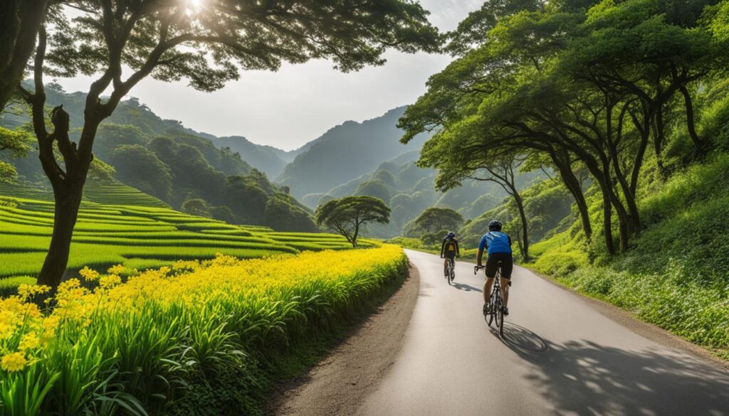 Cycling routes Taiwan