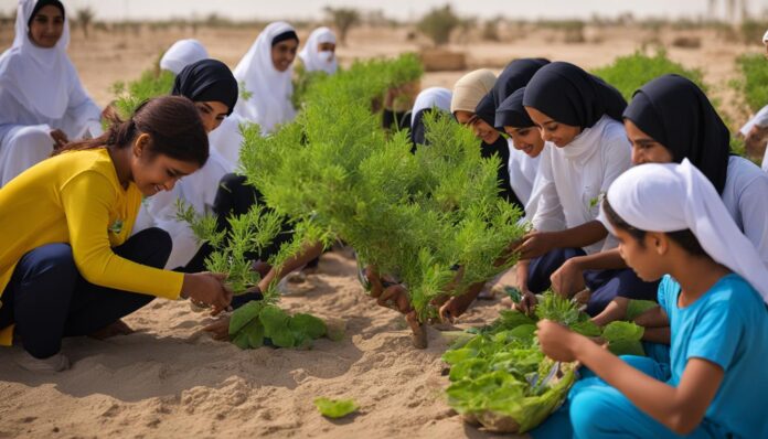 Dammam volunteer opportunities at environmental initiatives or social projects