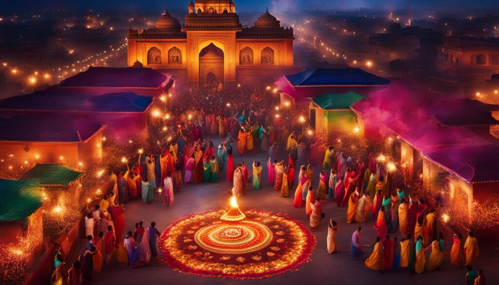 Diwali festival in India