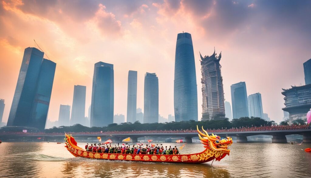 Dragon Boat Festival Celebration in Guangzhou