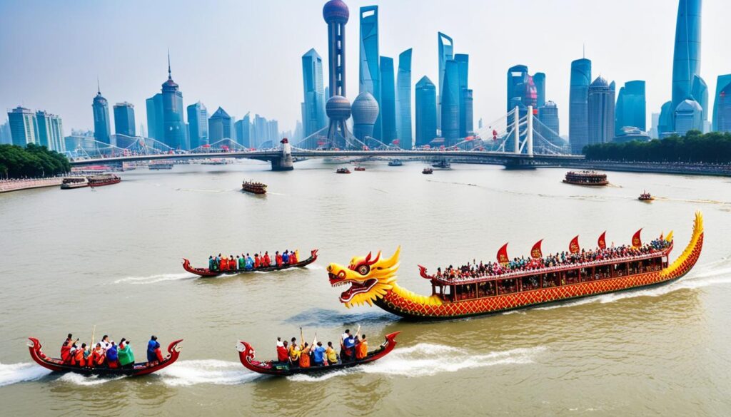 Dragon Boat Festival in Shanghai
