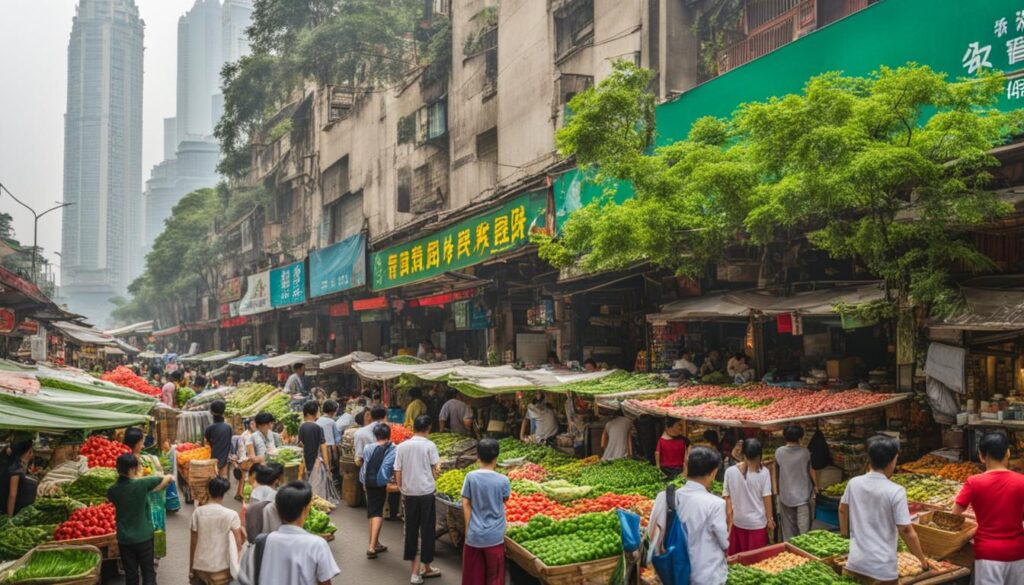 Eco-friendly shopping in Guangzhou