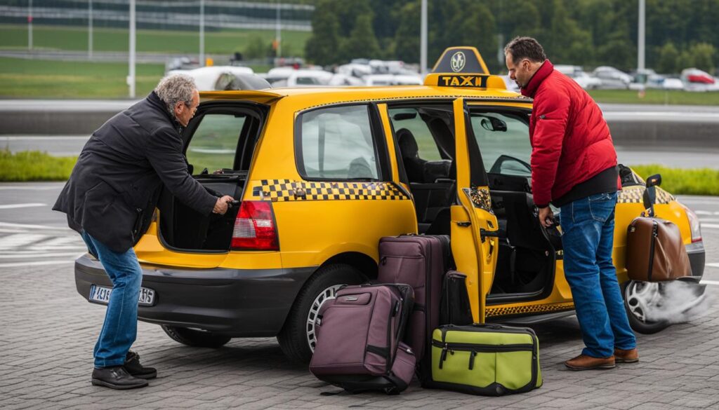 Efficient travel by taxi from Brussels Airport to Bruges