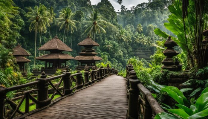 Exploring Indonesian city green spaces like Ubud Monkey Forest