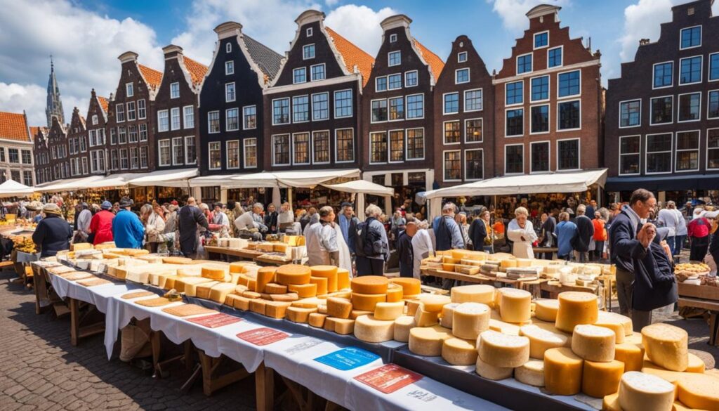 Gouda cheese market