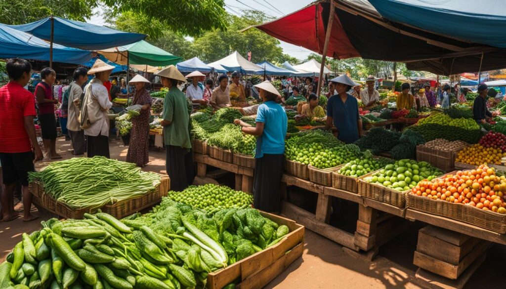 Green Markets in Phnom Penh