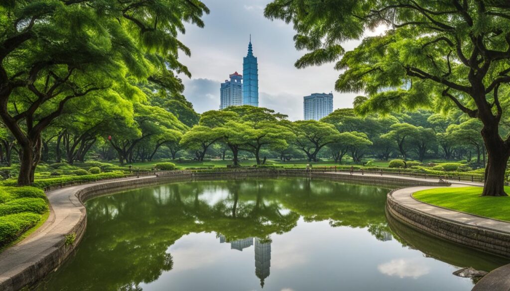 Green Spaces in Taipei