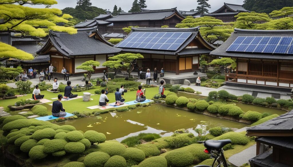 Green lifestyle in Kyoto