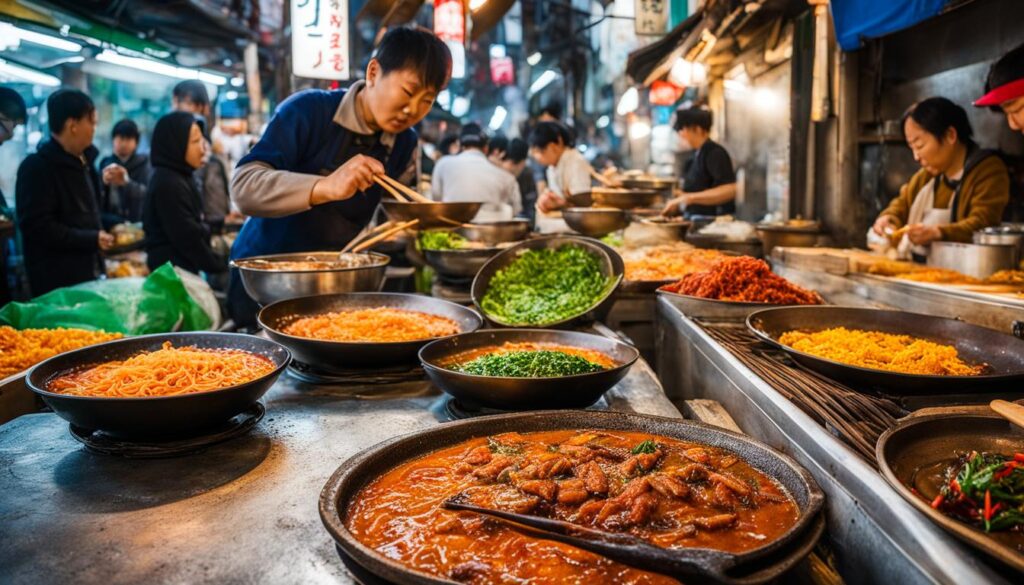 Gwangjang Market street food