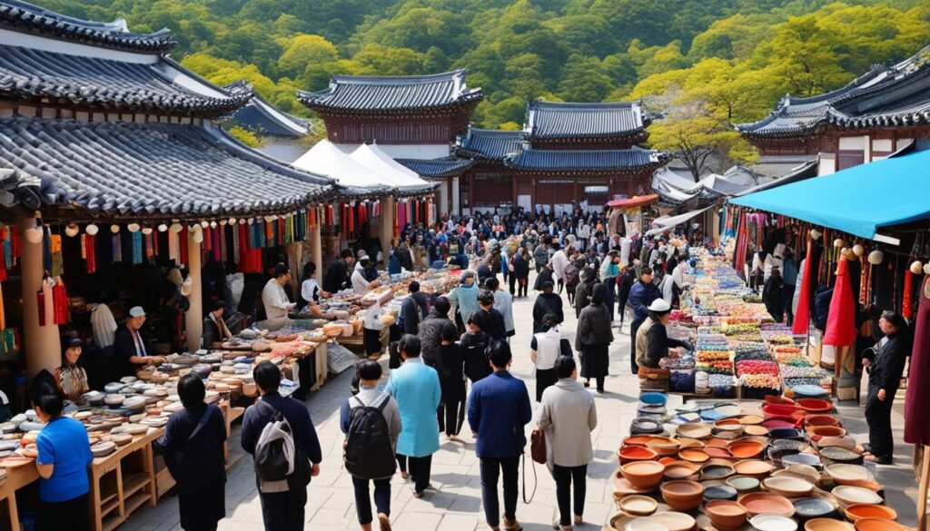 Gyeongju craft market