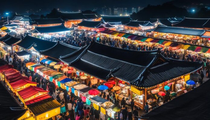 Gyeongju night markets and street food experiences