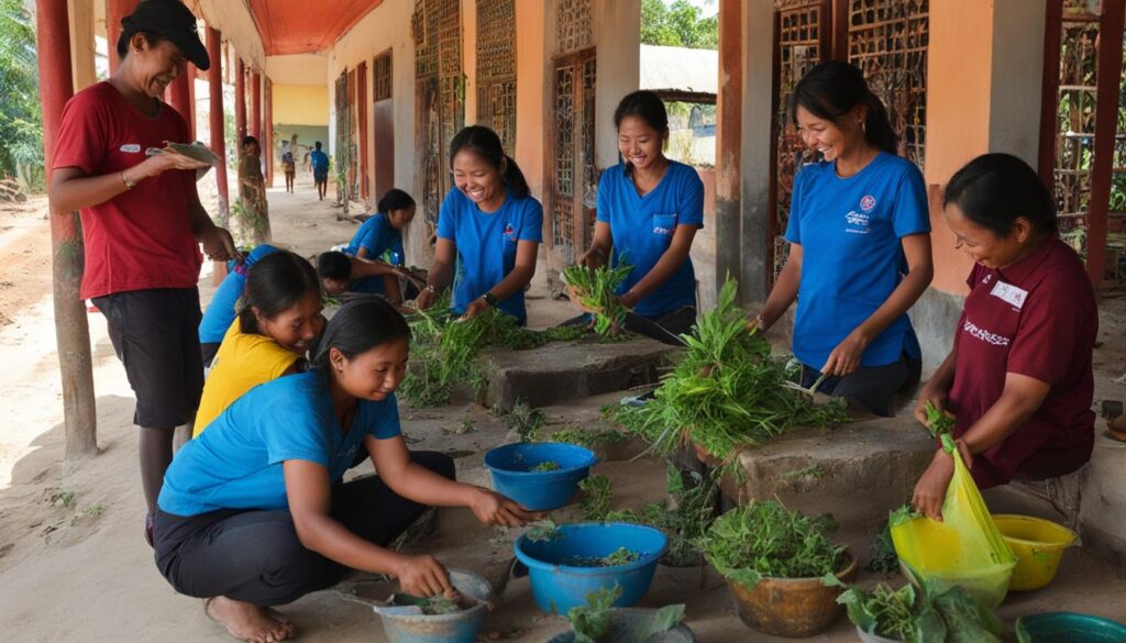 Hands-on volunteering in Battambang