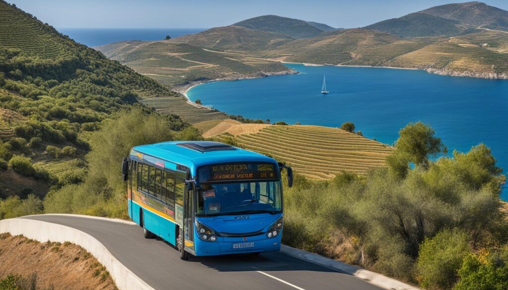 Heraklion to Chania transportation by bus