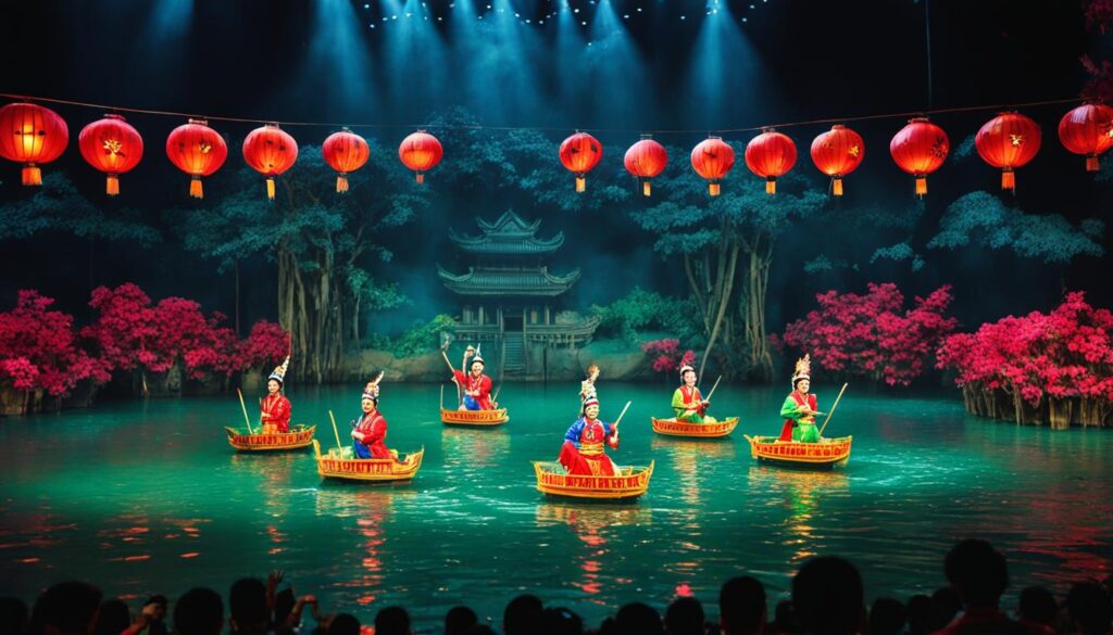 Ho Chi Minh City water puppet show