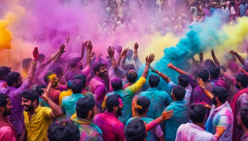 Holi festival in India