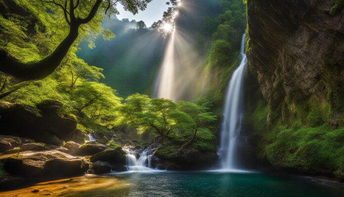 Hualien hidden waterfalls and natural swimming spots in the mountains