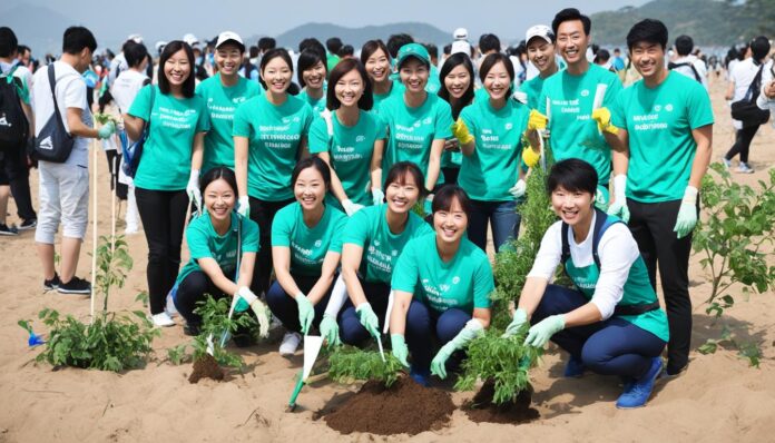 Incheon volunteer opportunities at social initiatives or environmental projects
