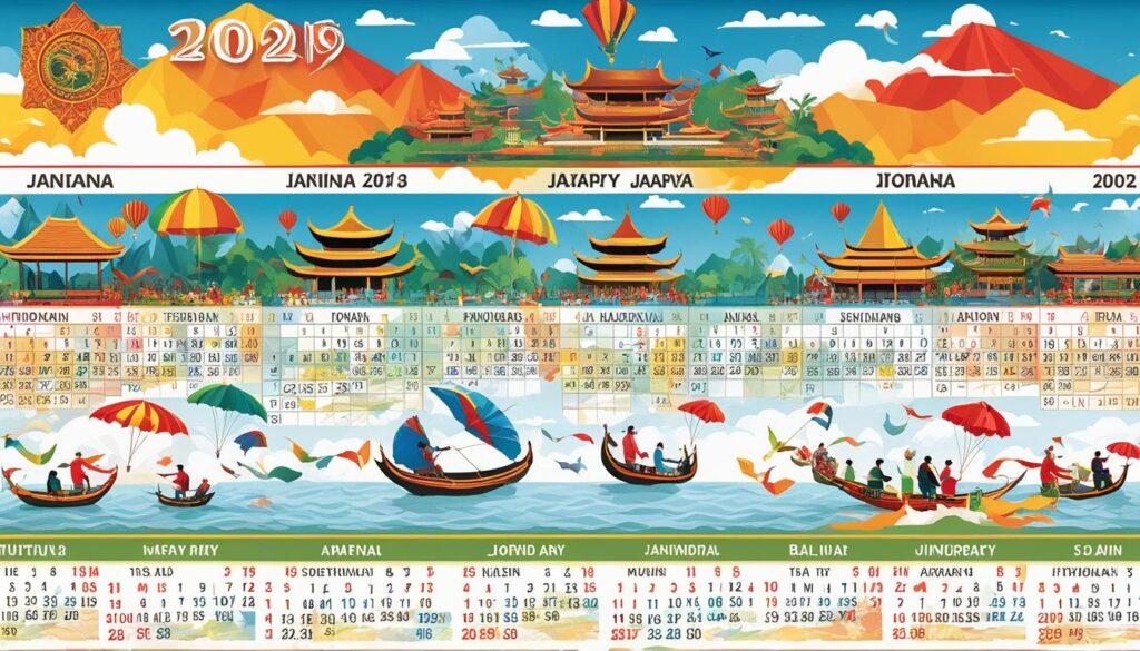 Indonesia festival calendar