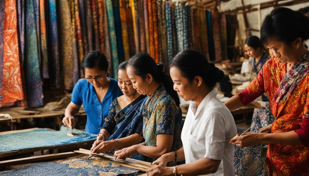 Indonesian batik workshops