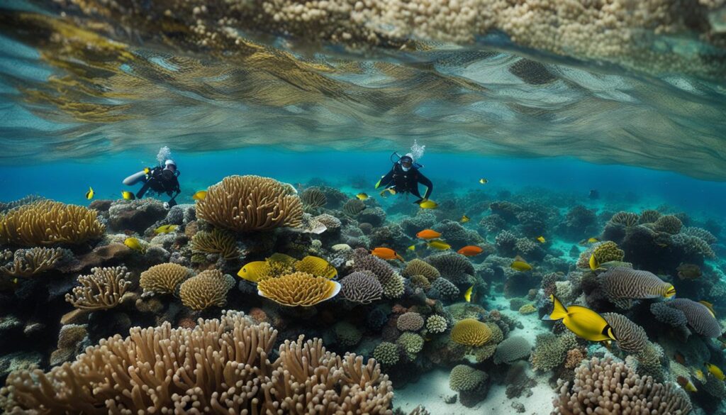 Indonesian coral reef conservation projects