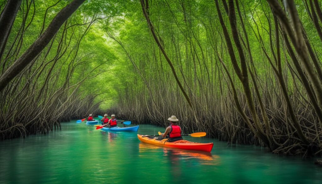 Kayaking tours in Southeast Asia