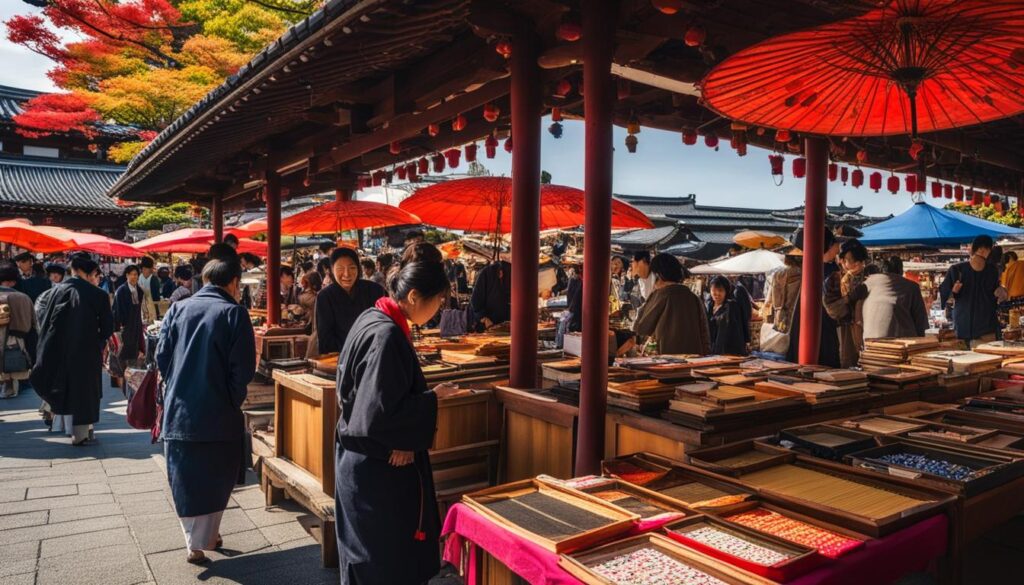Kyoto Temple Flea Market