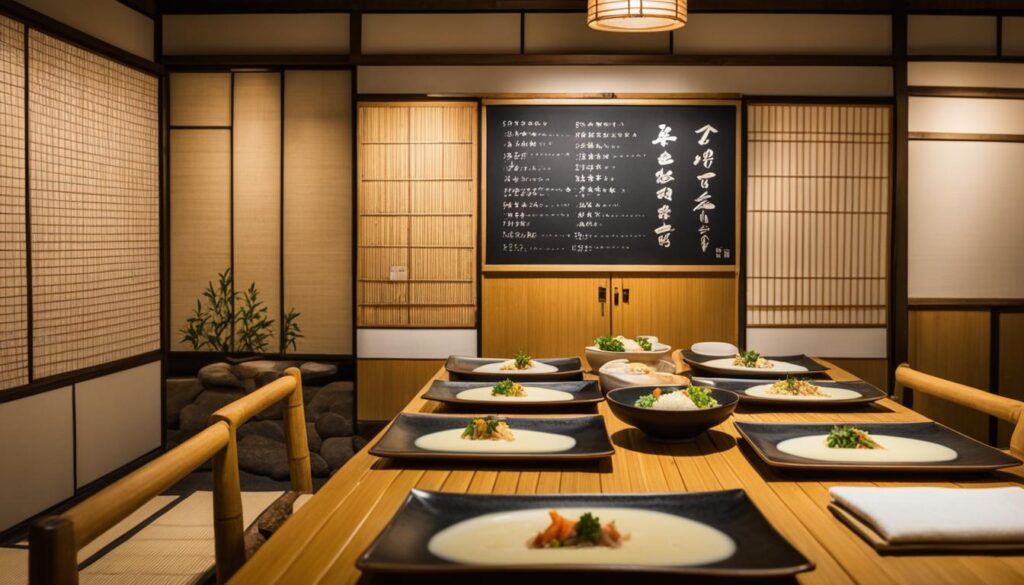 Kyoto sustainable dining