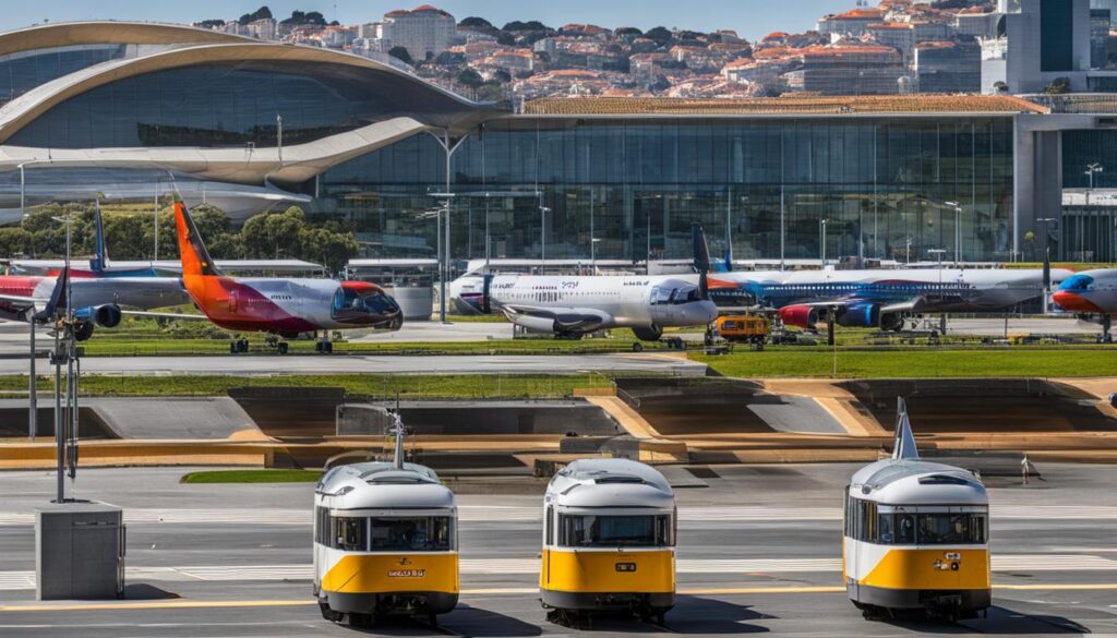 Lisbon airport transportation options