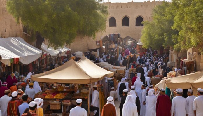 Local festivals and cultural events like Jenadriyah Festival