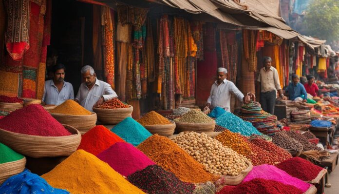 Local markets and shopping experiences beyond Chandni Chowk in Delhi