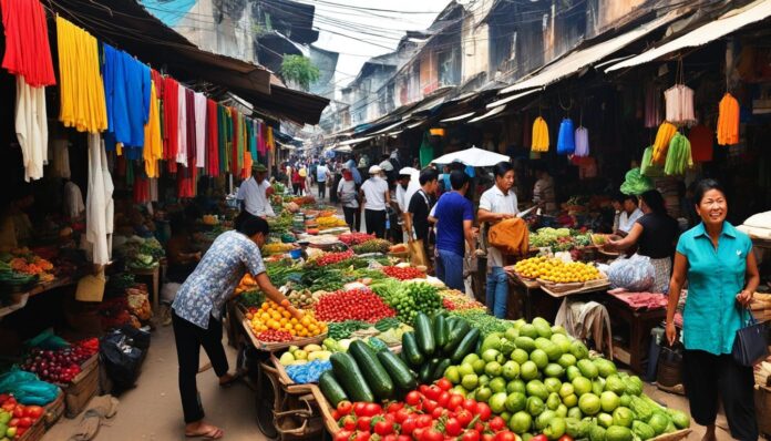 Local markets and shopping experiences beyond Phsar Leu Market