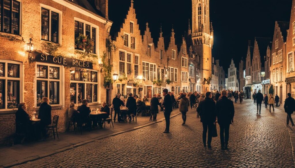 Nightlife in Bruges
