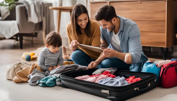 Packing light with kids