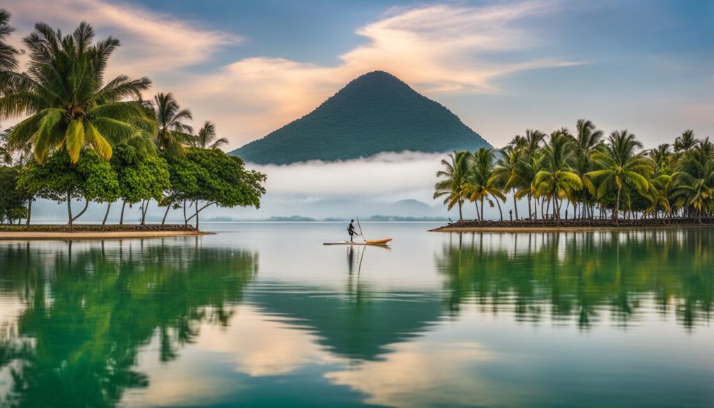 Paddleboarding in Da Nang