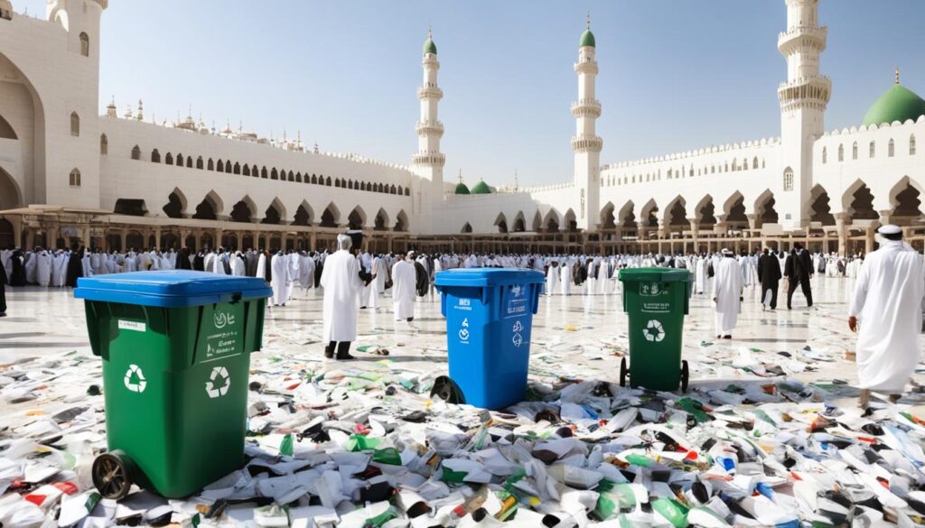 Responsible waste management in Mecca