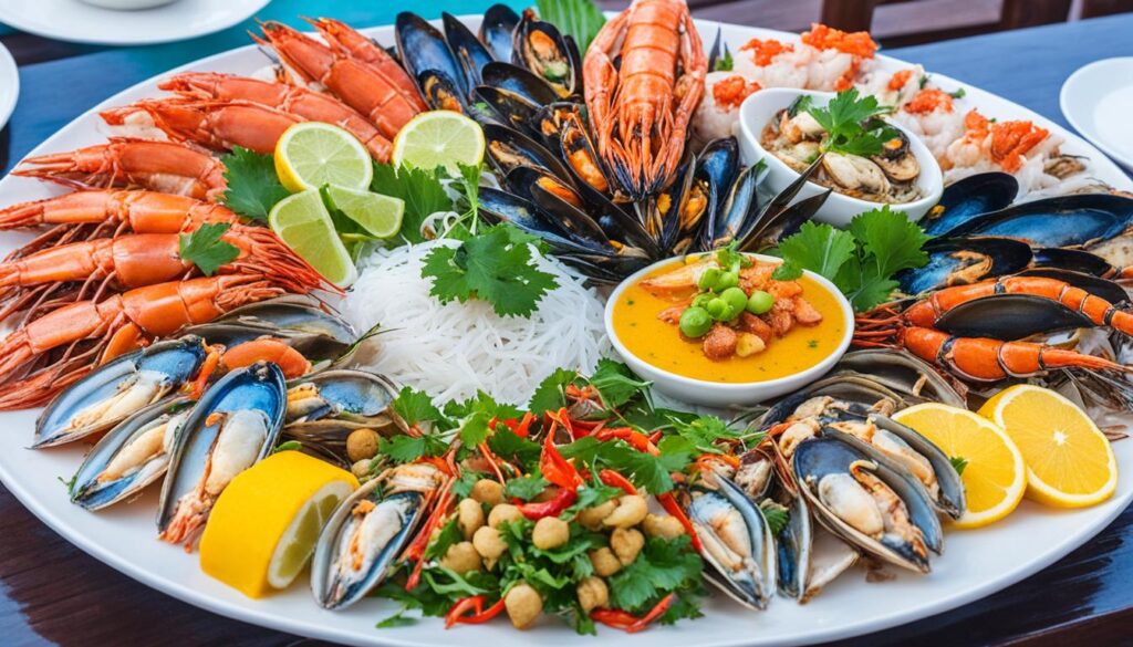 Seafood dishes in Nha Trang