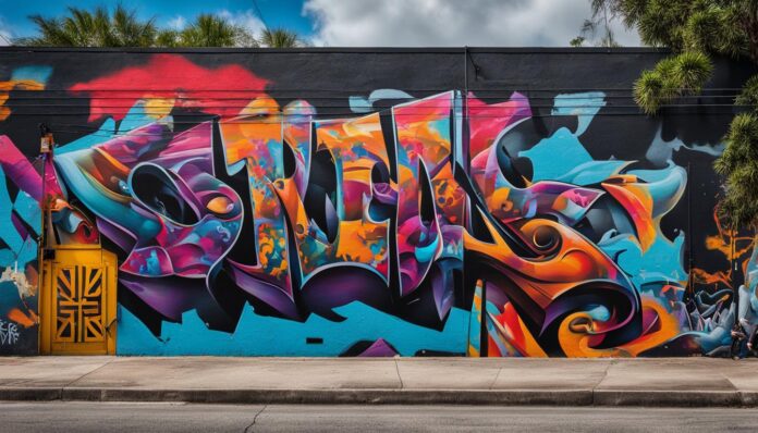 Street art and graffiti exploration in the JAX District