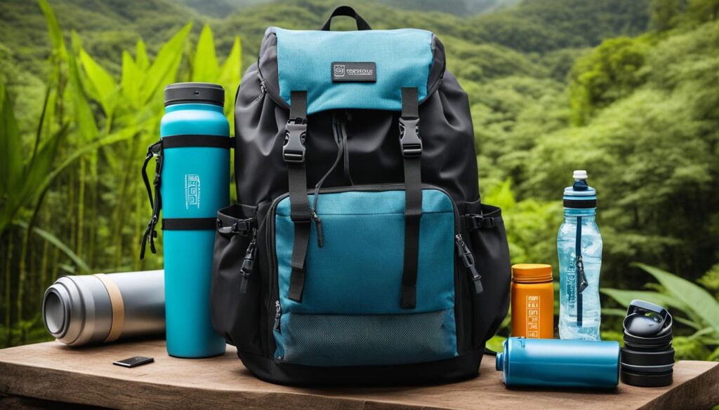 Sustainable travel gear