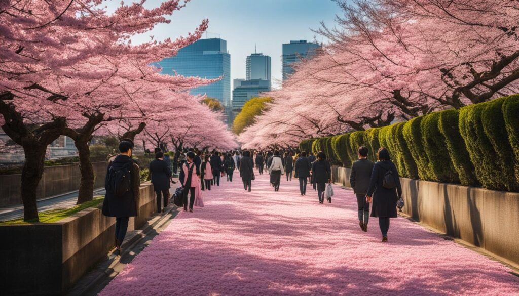 Tokyo cherry blossoms