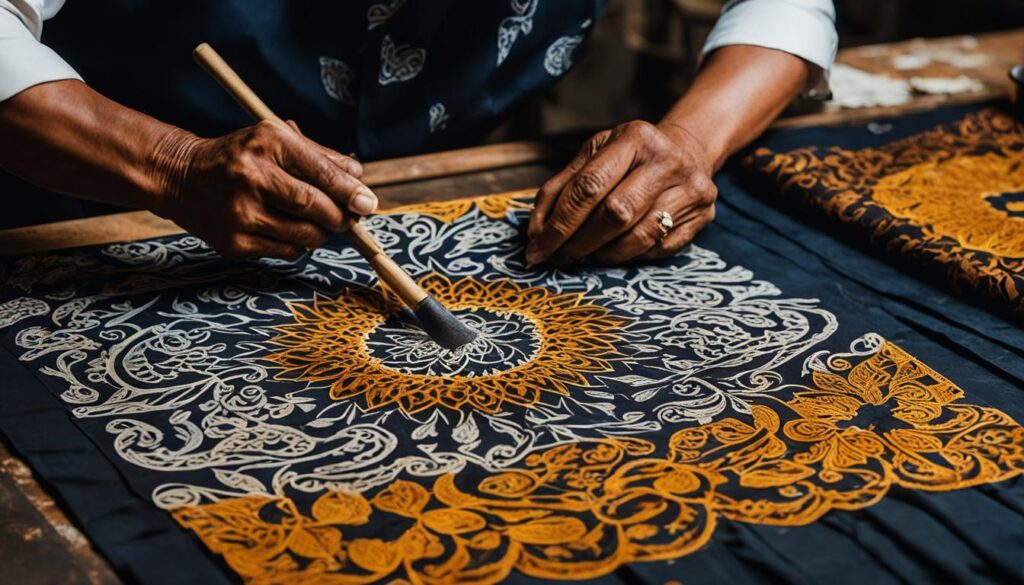 Traditional Javanese Batik Design