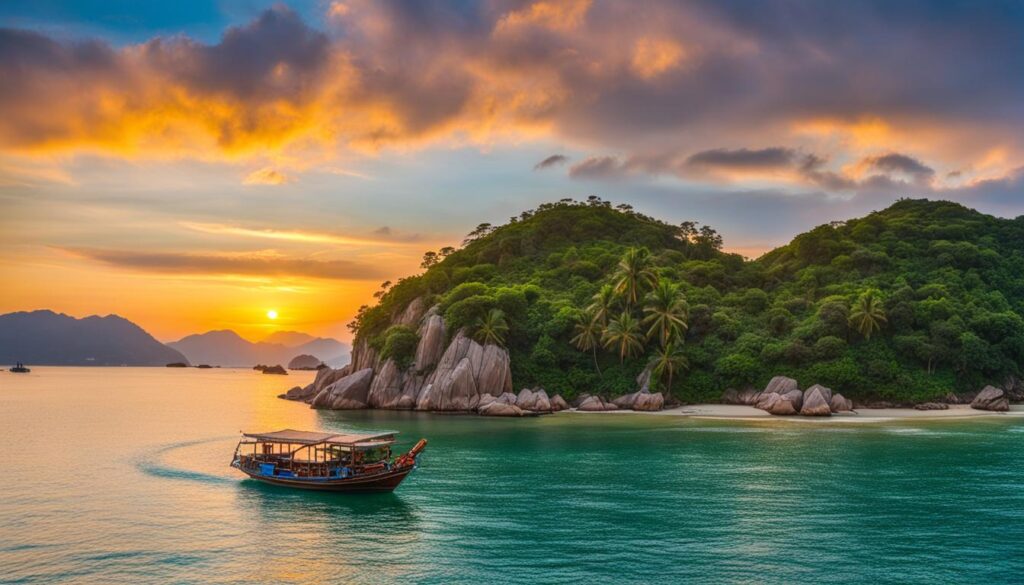 Traditional boat tours in Nha Trang