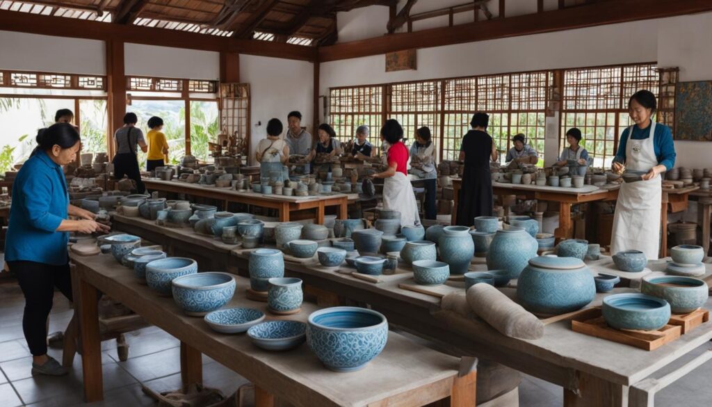 Traditional craft workshop in Hualien