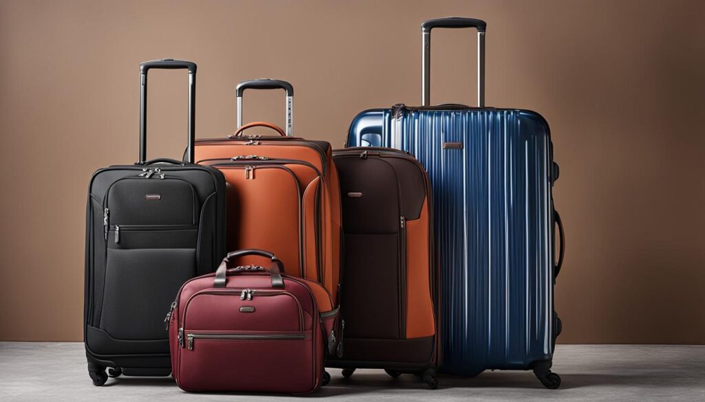 Types of luggage image