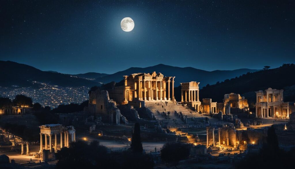 Unforgettable night experience in Ephesus