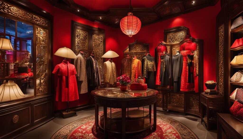 Vintage boutique in Shanghai